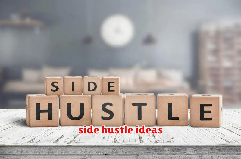 side hustle ideas